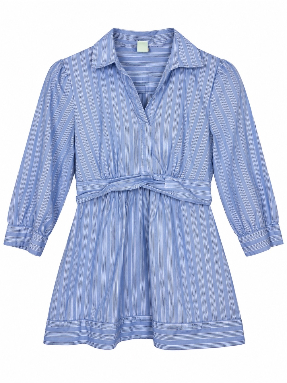 Motherhood Maternity Women’s Small Striped Empire Waist Tunic Blouse